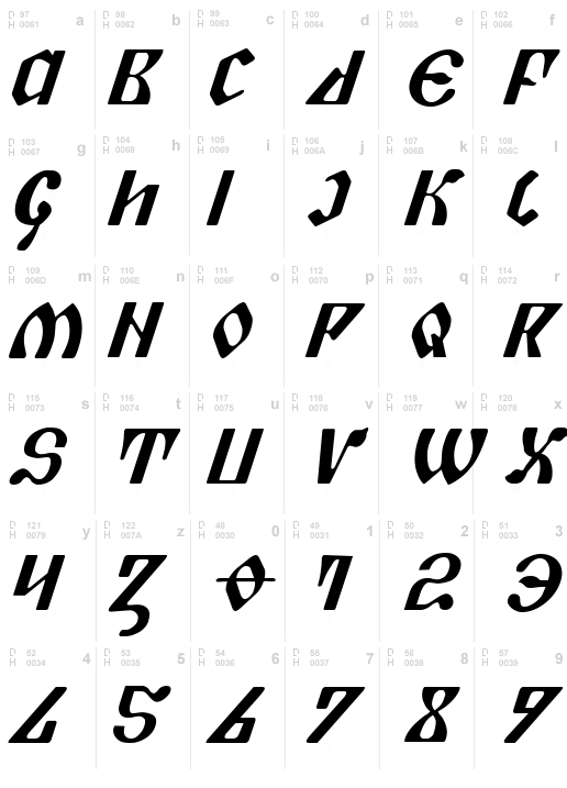 Piper Pie Italic