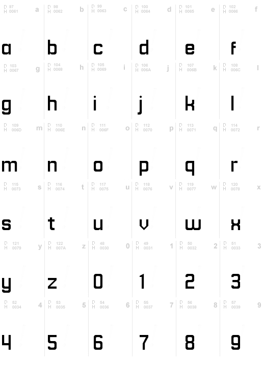 RCFont Regular