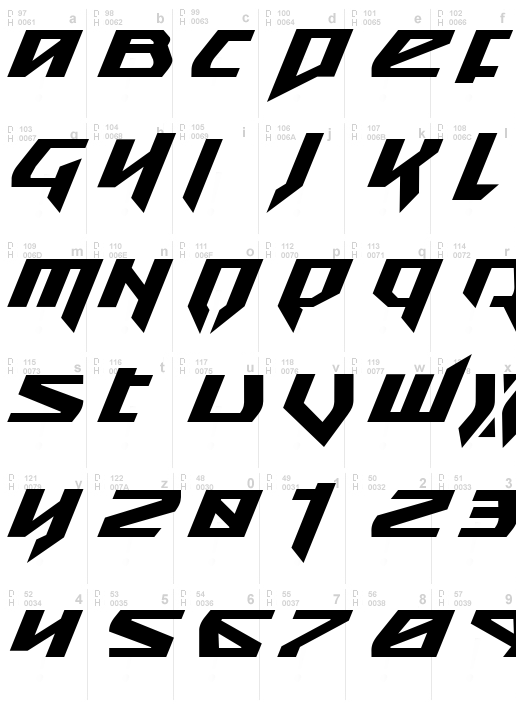 Snubfighter Bold Italic