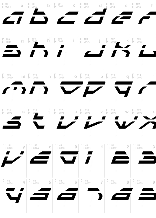 Spylord Laser Italic